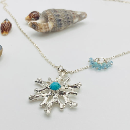 Aphrodite's talisman, coral medallion